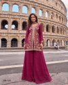 Kb 3327 & 3328 Pure Crunchy Silk Sharara Collections